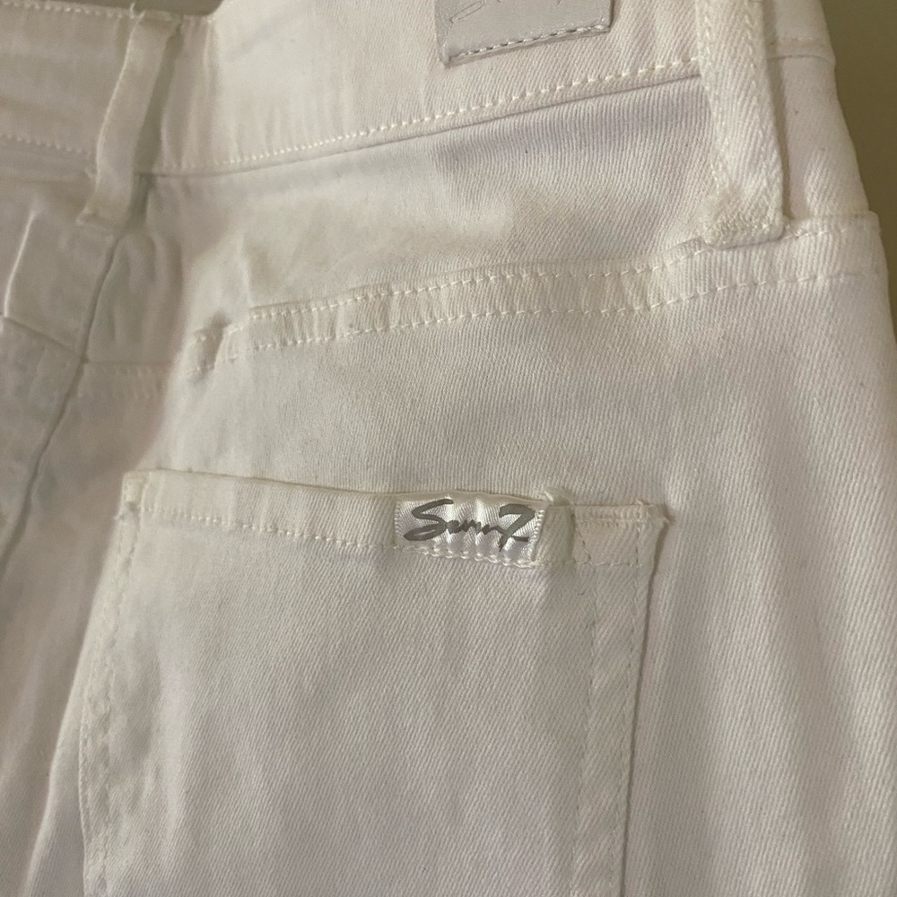 Seven7-NWT Size 6 white jeans w/ rhinestones. Be the Queen Bee! New with tags! - Picture 17 of 17